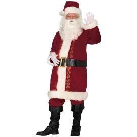 Jultomte Juldräkt Mörkröd X-Large