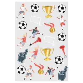 Tempor&auml;ra Tatueringar Fotbollskalas 23-pack