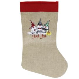 Tomtar Julstrumpa God Jul