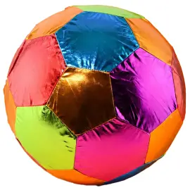 Uppbl&aring;sbar Mjuk Boll med Metallglans