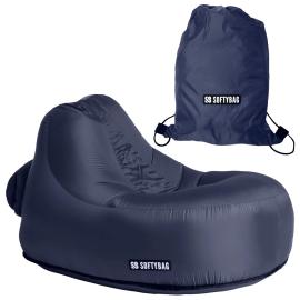 Softybag F&aring;t&ouml;lj Marinbl&aring; Barn 85 x 88 x 70 cm