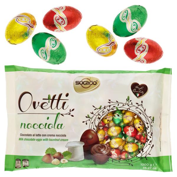Små Chokladägg med Nougatkräm 1kg