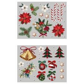 F&ouml;nsterstickers med Julmotiv