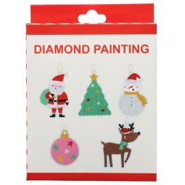 Diamond Painting Jul Pysselkit