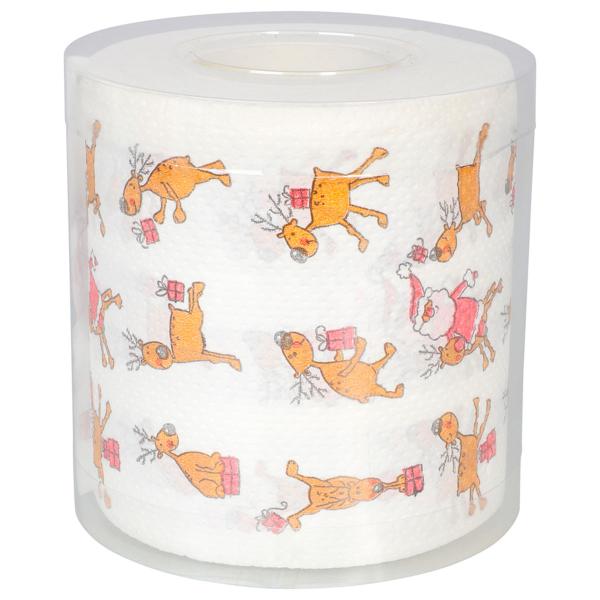Toalettpapper med Julmotiv