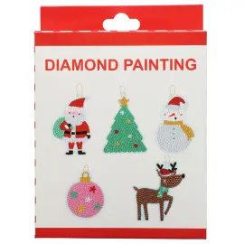 Diamond Painting Jul Pysselkit