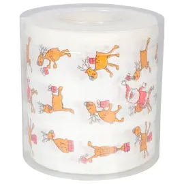 Toalettpapper med Julmotiv