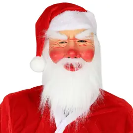 Tomtemask med Skägg och Tomteluva