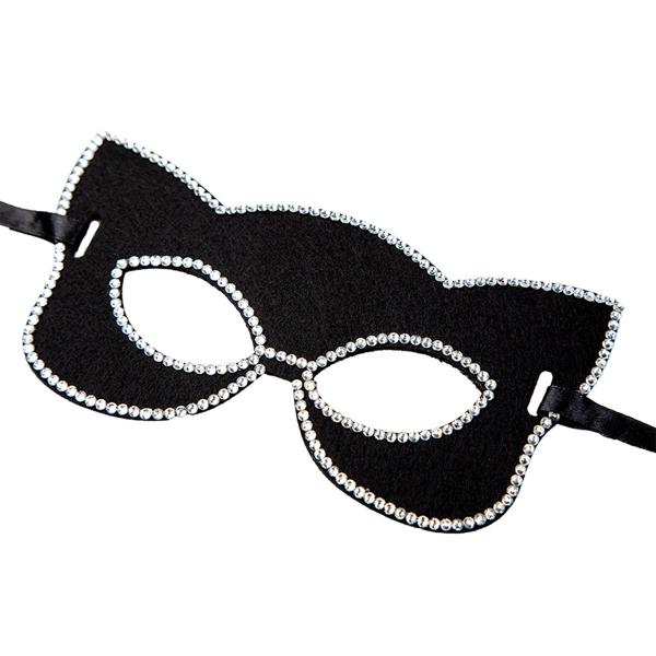 Ögonmask Katt med Strass