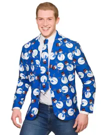 Julkavaj och Slips Snögubbar
