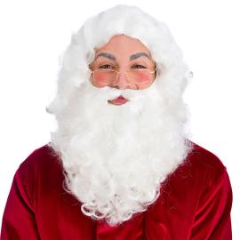 Tomtesk&auml;gg med Peruk & Glas&ouml;gon Deluxe