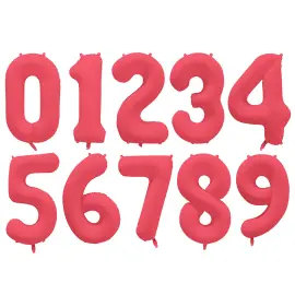 Sifferballong Neonr&ouml;d