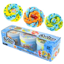 Doftande Butter Slime med Bil & Monster