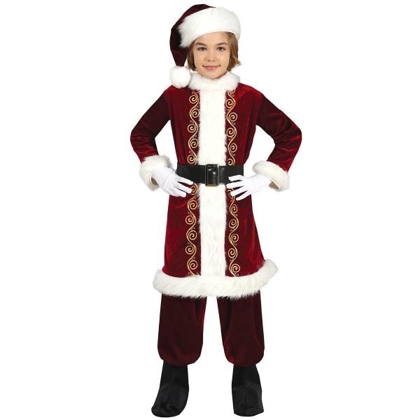 Jultomte Juldräkt Mörkröd Barn