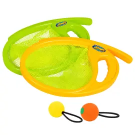 F&aring;ngspel med Racketar & Bollar 28,5 x 17,5 cm