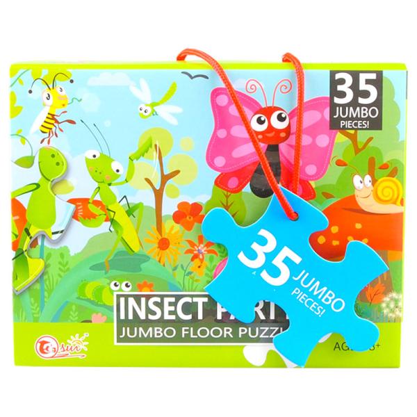 Jumbo Pussel Insekts Party