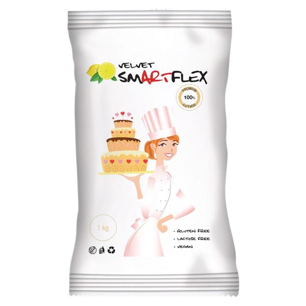 SmartFlex Sockerpasta Lemon Vit 1 kg