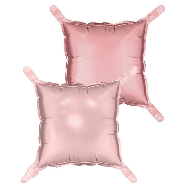 Kuddballonger Dammrosa 4-pack