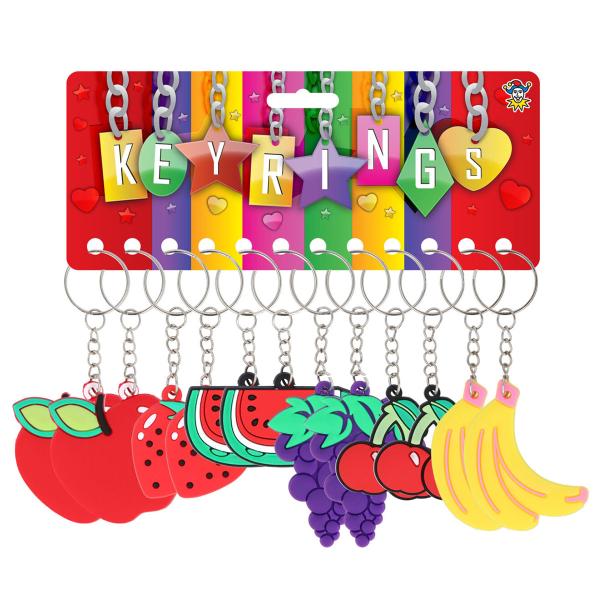 Frukt Nyckelring