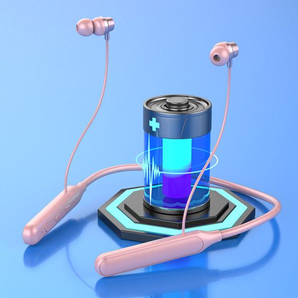 Trådlösa In Ear Träningshörlurar Rosa