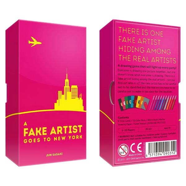 A Fake Artist Goes To New York Spel