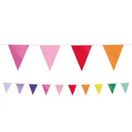 Vimpelgirlang Flerf&auml;rgad 6 m