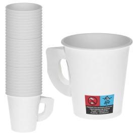 Pappersmuggar med Handtag 18 cl 50-pack