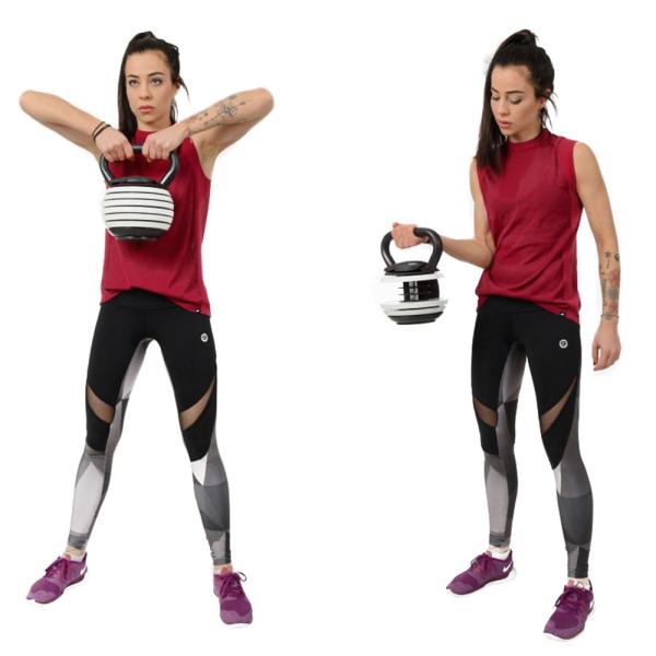 Justerbar Kettlebell Set