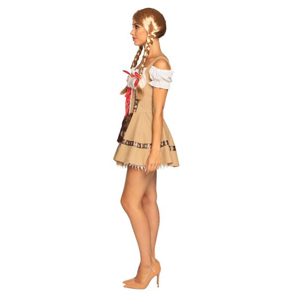 Oktoberfest Alpine Maid Dräkt