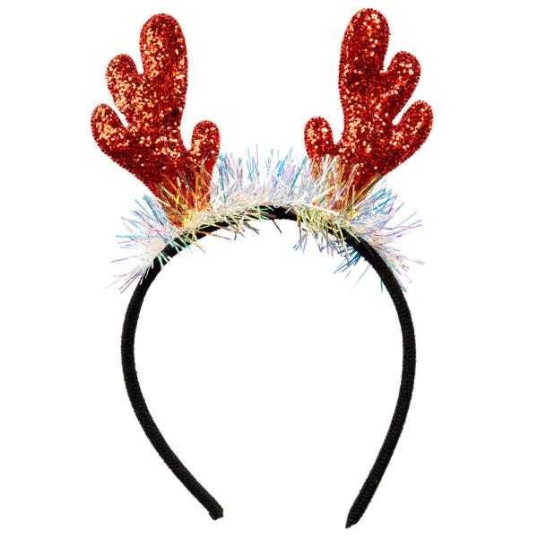 Diadem med Renhorn Röda