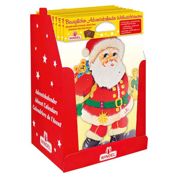 Adventskalender Rörlig Jultomte