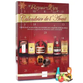 Adventskalender med Spritfylld Choklad