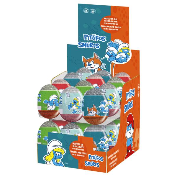 Smurfarna Chokladägg med Överraskning