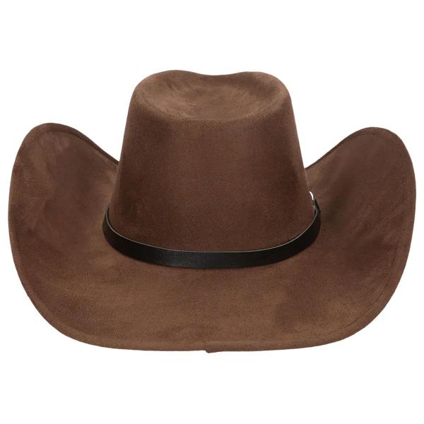Vilda Västern Brun Cowboyhatt