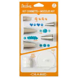 Spritsset Vit/Silver 7-pack