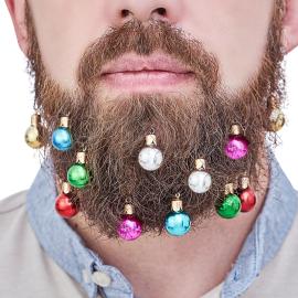 Julgranskulor för Skägg