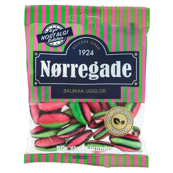 Norregade Salmiak Ugglor Godis