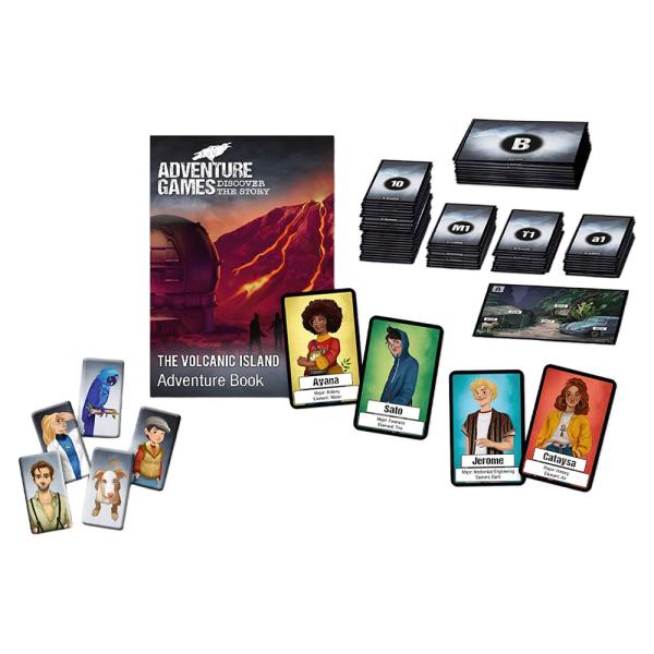 Adventure Games The Volcanic Island Spel