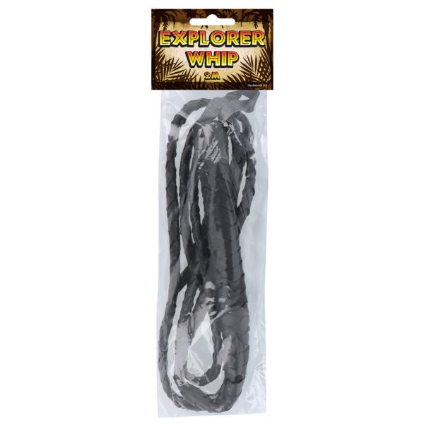 Lång Svart Piska 2 m