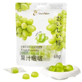 Fruktgodis Gr&ouml;na Druvor 68g