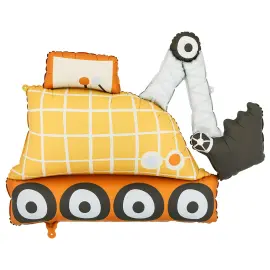 Folieballong Gr&auml;vmaskin 93 x 68 cm