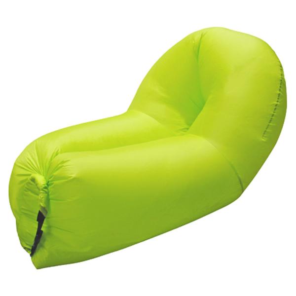 Air Lounger Luftsoffa Grön