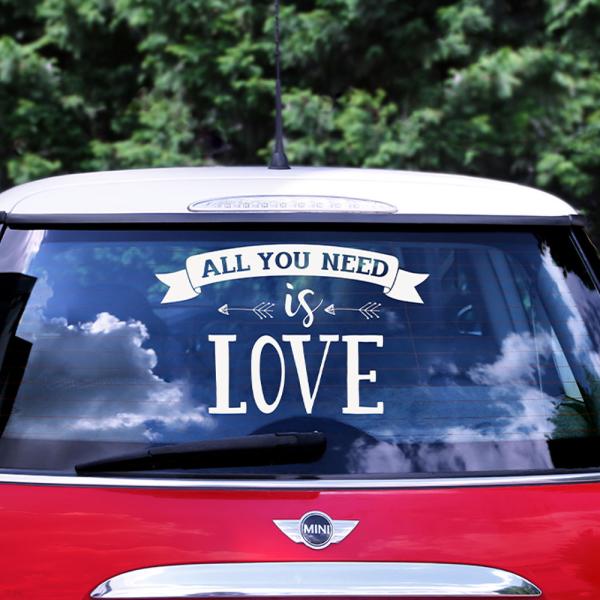 All You Need Is Love Bildekal