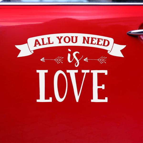 All You Need Is Love Bildekal