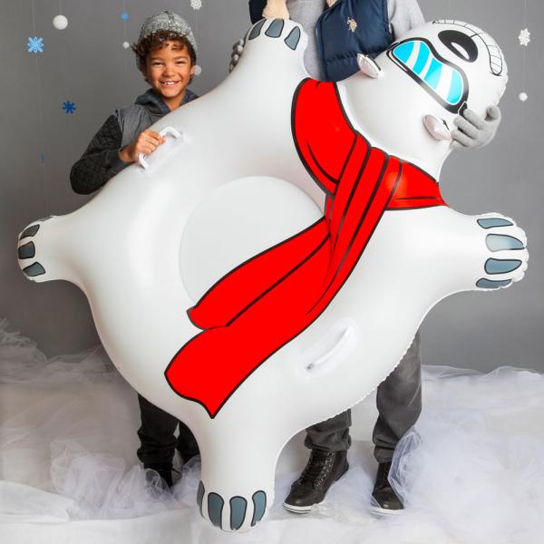 Snow Tube Polar Bear