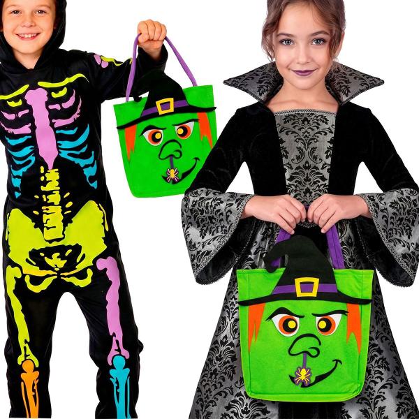 Filtpåse Häxa Halloween