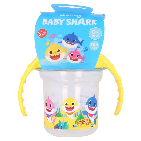 Baby Shark Pipmugg med Handtag Liten