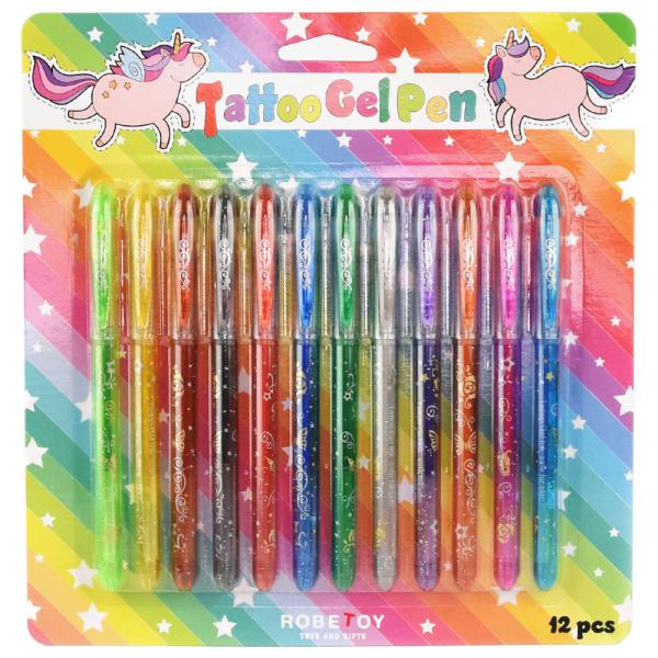 Tatueringspennor 12-Pack