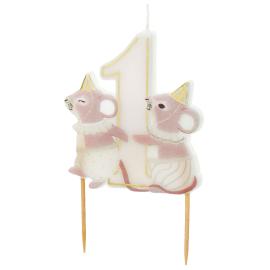 T&aring;rtljus 1 &aring;r M&ouml;ss 6,5 x 7,5 cm