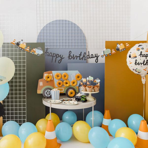 Girlang Happy Birthday Byggfordon
